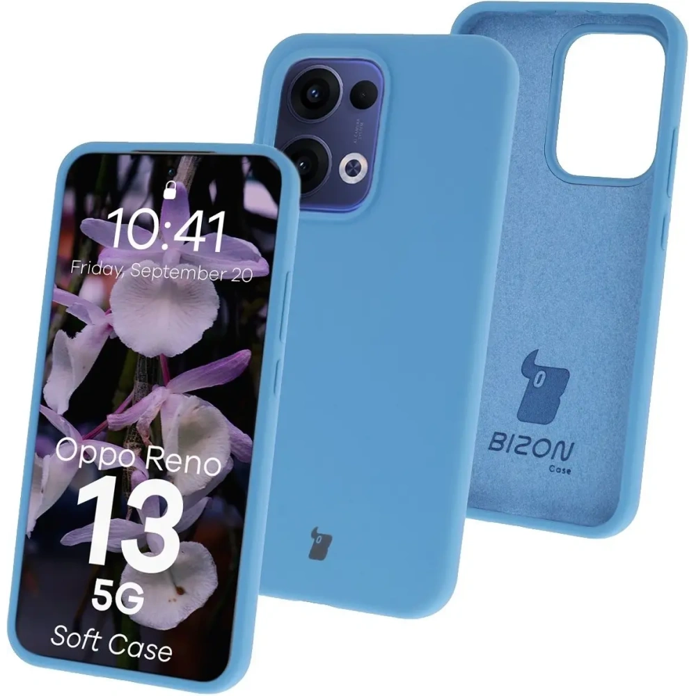 Bizon Soft Case Oppo Reno13 modrý