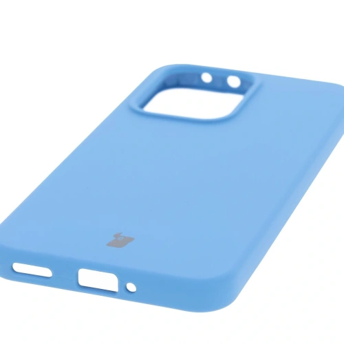 Silikonowe etui Bizon Soft Case do Oppo Reno13 niebieskie