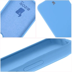 Hurtownia GSM - Silikonowe etui Bizon Soft Case do Oppo Reno13 niebieskie - BIZ9687 - {ean13} - Hurt