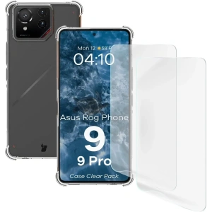 Hurtownia GSM - Elastyczne etui + 2x folia na ekran Bizon Case Clear Pack do Asus ROG Phone 9 / 9 Pro - BIZ9688 - {ean13} - Hurt