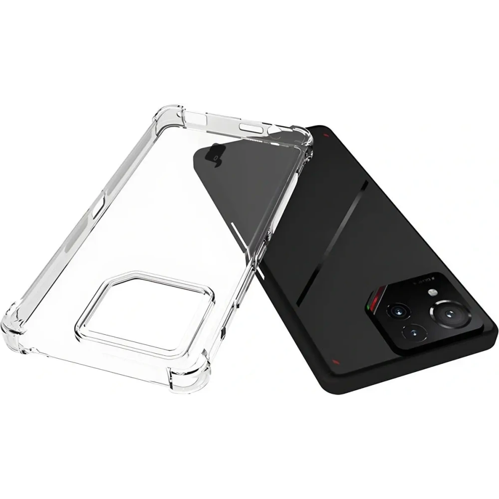 Hurtownia GSM - Elastyczne etui + 2x folia na ekran Bizon Case Clear Pack do Asus ROG Phone 9 / 9 Pro - BIZ9688 - {ean13} - Hurt