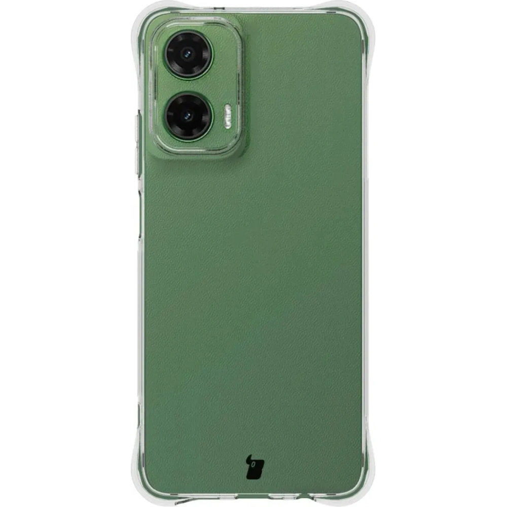 Hurtownia GSM - Elastyczne etui + 2x folia na ekran Bizon Case Clear Pack do Motorola Moto G35 5G - BIZ9689 - {ean13} - Hurt