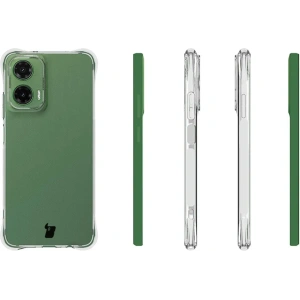 Hurtownia GSM - Elastyczne etui + 2x folia na ekran Bizon Case Clear Pack do Motorola Moto G35 5G - BIZ9689 - {ean13} - Hurt