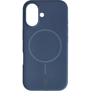 Hurtownia GSM - Silikonowe etui z pierścieniem magnetycznym Bizon Soft Case do Apple iPhone 16 granatowe - BIZ9690 - {ean13} - Hurt