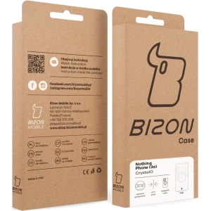 Hurtownia GSM - Etui z pierścieniem magnetycznym Bizon Case CrystalO do Nothing Phone (3a) przezroczyste - BIZ9691 - {ean13} - Hurt