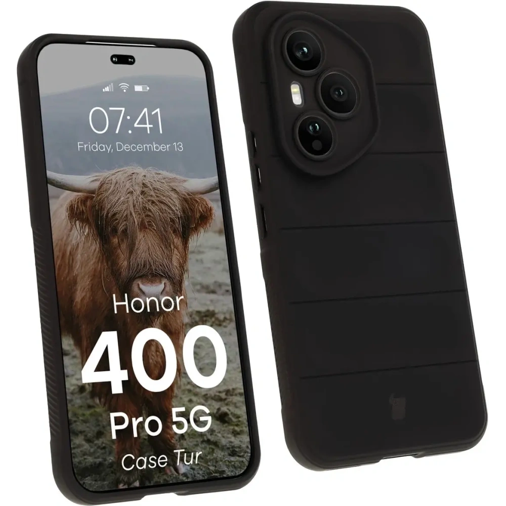 Hurtownia GSM - Pancerne etui Bizon Case Tur do Honor 400 Pro czarne - BIZ9692 - {ean13} - Hurt
