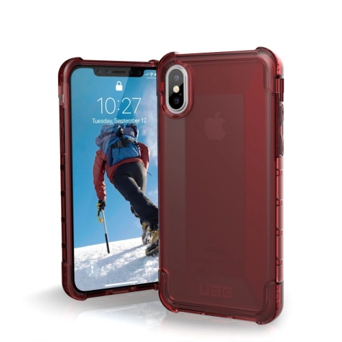 Etui UAG Urban Armor Gear Plyo Apple iPhone X/XS (czerwone przezroczyste)