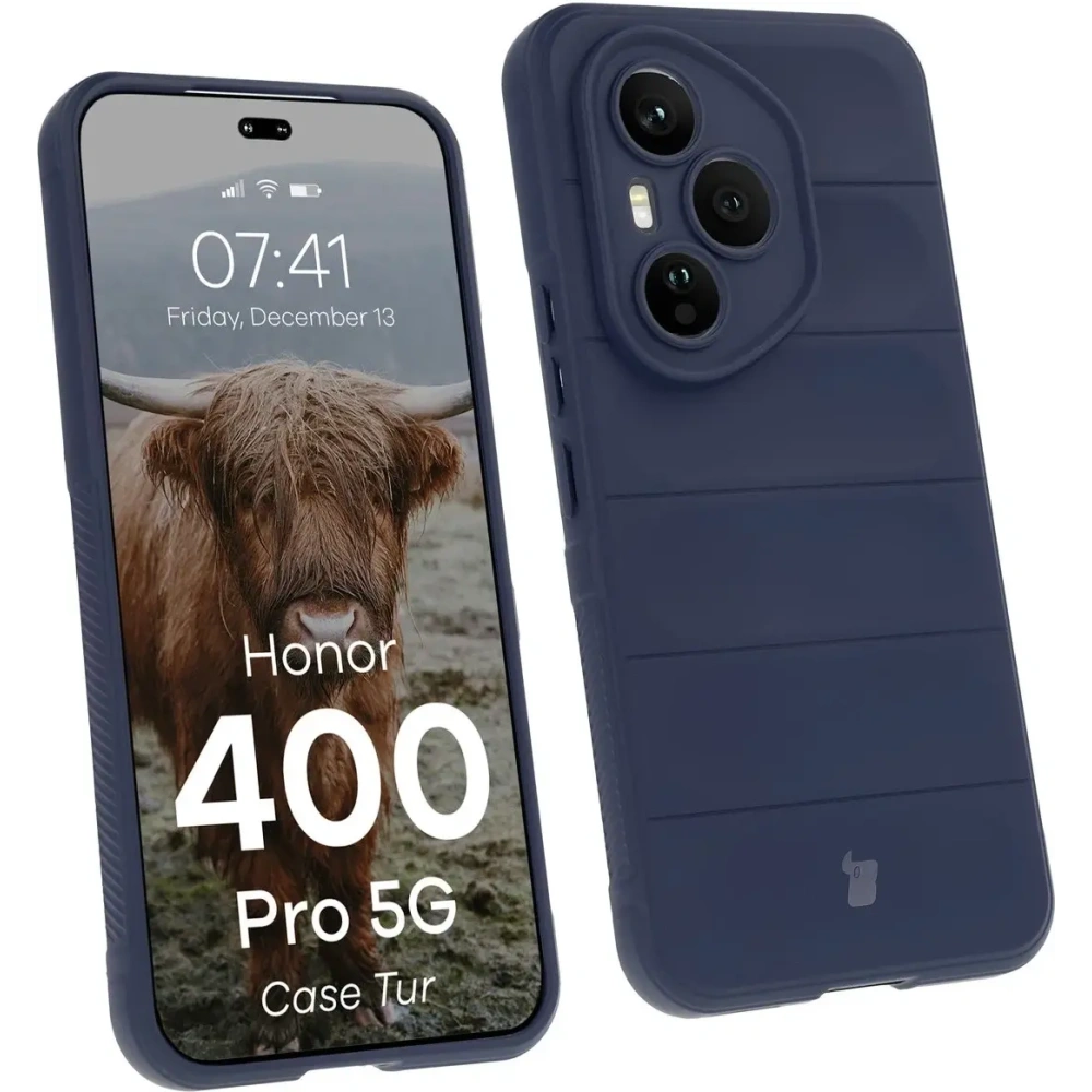 Hurtownia GSM - Pancerne etui Bizon Case Tur do Honor 400 Pro granatowe - BIZ9693 - {ean13} - Hurt