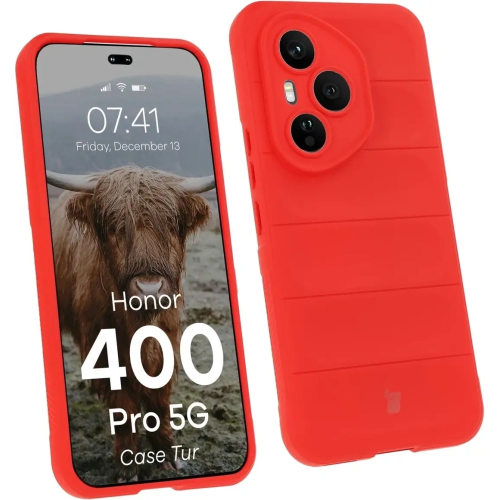 Hurtownia GSM - Pancerne etui Bizon Case Tur do Honor 400 Pro czerwone - BIZ9697 - {ean13} - Hurt