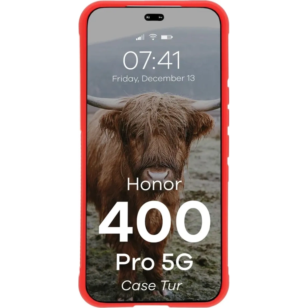 Hurtownia GSM - Pancerne etui Bizon Case Tur do Honor 400 Pro czerwone - BIZ9697 - {ean13} - Hurt