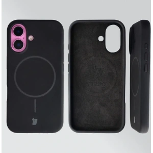 Bizon Soft Case Magnetic Apple iPhone 16 fekete