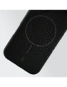 Silikonowe etui z pierścieniem magnetycznym Bizon Soft Case do Apple iPhone 16 czarne