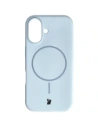Hurtownia GSM - Silikonowe etui z pierścieniem magnetycznym Bizon Soft Case do Apple iPhone 16 błękitne - BIZ9699 - {ean13} - Hurt