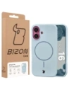 Hurtownia GSM - Silikonowe etui z pierścieniem magnetycznym Bizon Soft Case do Apple iPhone 16 błękitne - BIZ9699 - {ean13} - Hurt