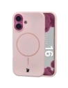 Hurtownia GSM - Silikonowe etui z pierścieniem magnetycznym Bizon Soft Case do Apple iPhone 16 jasnoróżowe - BIZ9700 - {ean13} - Hurt