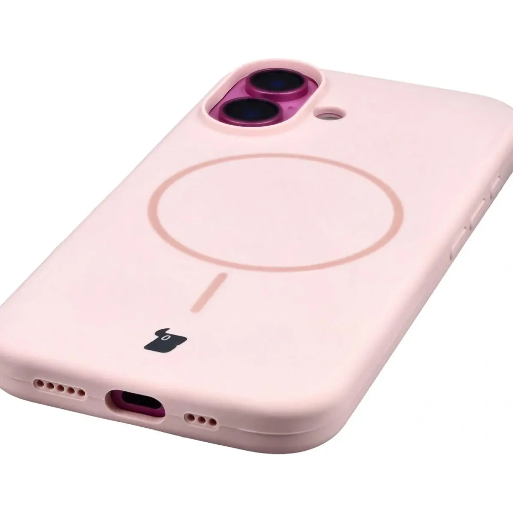Hurtownia GSM - Bizon Soft Case Magnetic Apple iPhone 16 világos rózsaszín - BIZ9700 - {ean13} - Hurt