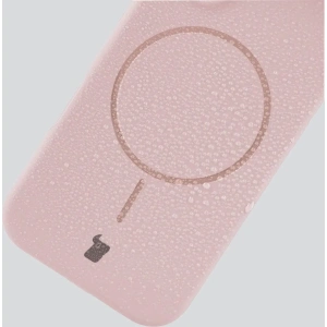 Hurtownia GSM - Silikonowe etui z pierścieniem magnetycznym Bizon Soft Case do Apple iPhone 16 jasnoróżowe - BIZ9700 - {ean13} - Hurt