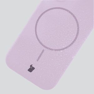Hurtownia GSM - Silikonowe etui z pierścieniem magnetycznym Bizon Soft Case do Apple iPhone 16 jasnofioletowe - BIZ9701 - {ean13} - Hurt