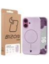 Hurtownia GSM - Silikonowe etui z pierścieniem magnetycznym Bizon Soft Case do Apple iPhone 16 jasnofioletowe - BIZ9701 - {ean13} - Hurt