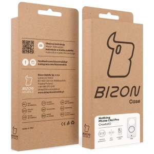 Hurtownia GSM - Etui z pierścieniem magnetycznym Bizon Case CrystalO do Nothing Phone (3a) Pro przezroczyste - BIZ9702 - {ean13} - Hurt