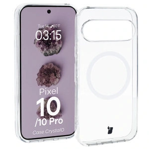 Wholesale Bizon Case CrystalO Magnetic Google Pixel 10 / 10 Pro clear - BIZ9703 - {ean13} - Hurt