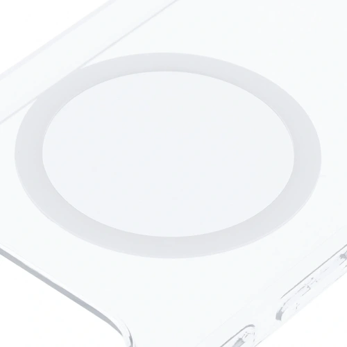 Etui z pierścieniem magnetycznym Bizon Case CrystalO do Google Pixel 10 / 10 Pro przezroczyste