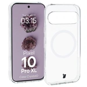 Wholesale Bizon Case CrystalO Magnetic Google Pixel 10 Pro XL clear - BIZ9704 - {ean13} - Hurt