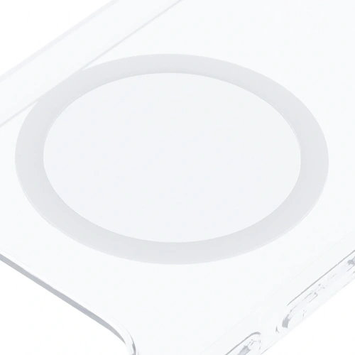 Etui z pierścieniem magnetycznym Bizon Case CrystalO do Google Pixel 10 Pro XL przezroczyste