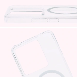 Hurtownia GSM - Etui z pierścieniem magnetycznym Bizon Case CrystalO do Realme GT 7 / 7T przezroczyste - BIZ9705 - {ean13} - Hurt
