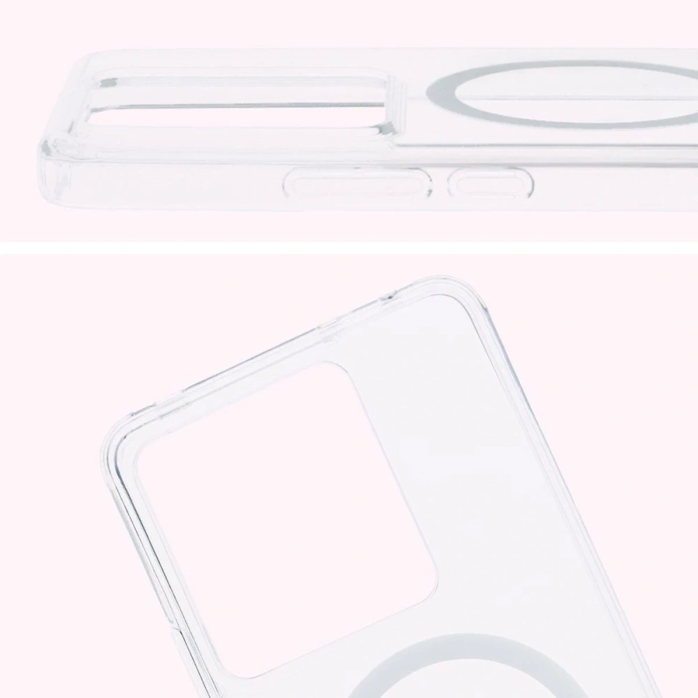 Hurtownia GSM - Etui z pierścieniem magnetycznym Bizon Case CrystalO do Realme GT 7 / 7T przezroczyste - BIZ9705 - {ean13} - Hurt