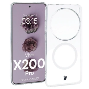 Hurtownia GSM - Bizon Case CrystalO Magnetic Vivo X200 Pro átlátszó - BIZ9706 - {ean13} - Hurt