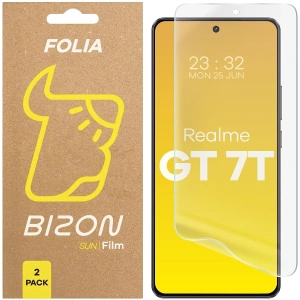 Hurtownia GSM - Folia matowa Bizon Glass Film Sun do Realme GT 7T [2 PACK] - BIZ9711 - {ean13} - Hurt