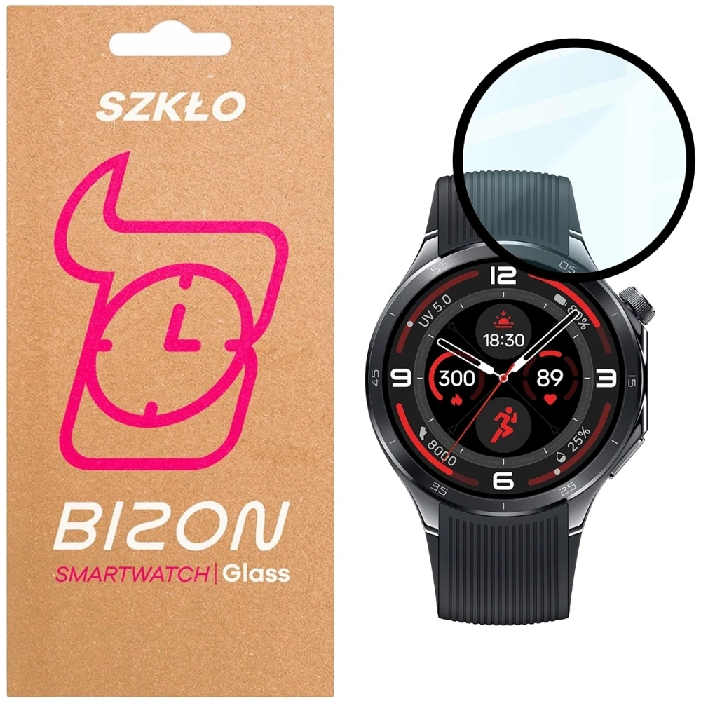 Hurtownia GSM - Bizon Glass Watch Edge Hybrid OnePlus Watch 3 černá - BIZ9716 - {ean13} - Hurt