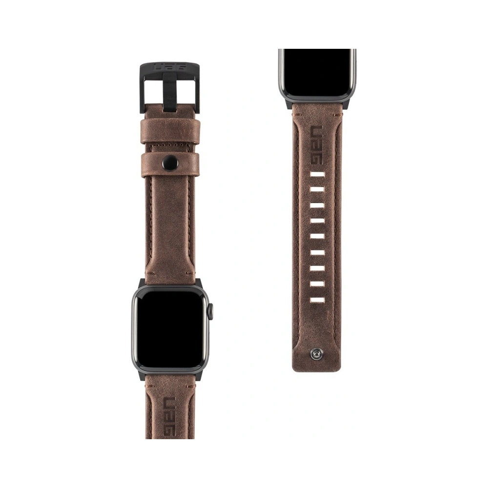 Hurtownia GSM - Pásek UAG Urban Armor Gear Kožený pásek Apple Watch 4/5/6/7/SE/8/9/Ultra 44/45/49mm (hnědý) - UAG206BR - {ean13} - Hurt