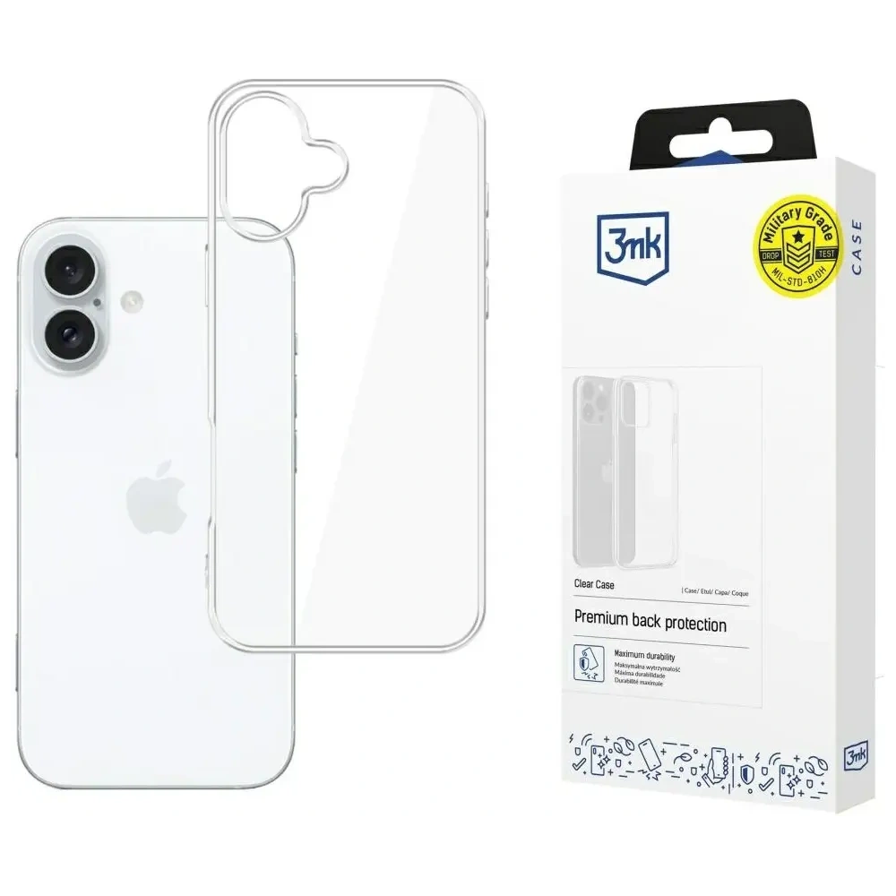 Hurtownia GSM - Etui 3MK Clear Case do Apple iPhone 17 - 3MK16714 - {ean13} - Hurt