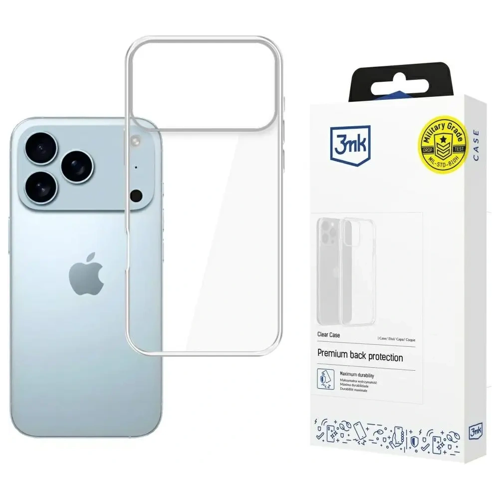Hurtownia GSM - Etui 3MK Clear Case do Apple iPhone 17 Pro Max - 3MK16716 - {ean13} - Hurt