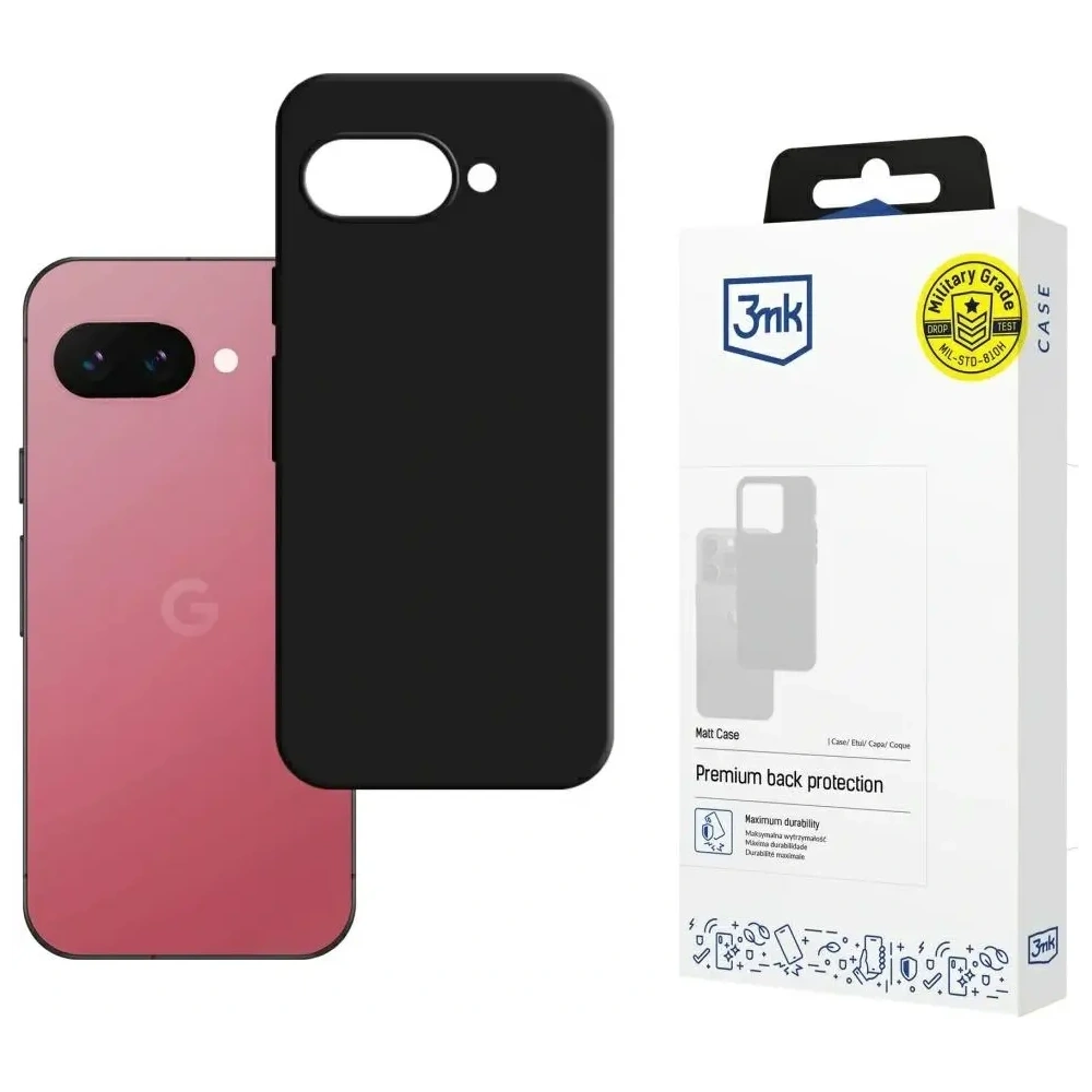 Hurtownia GSM - 3MK Matt Case Google Pixel 9A schwarz - 3MK16717 - {ean13} - Hurt
