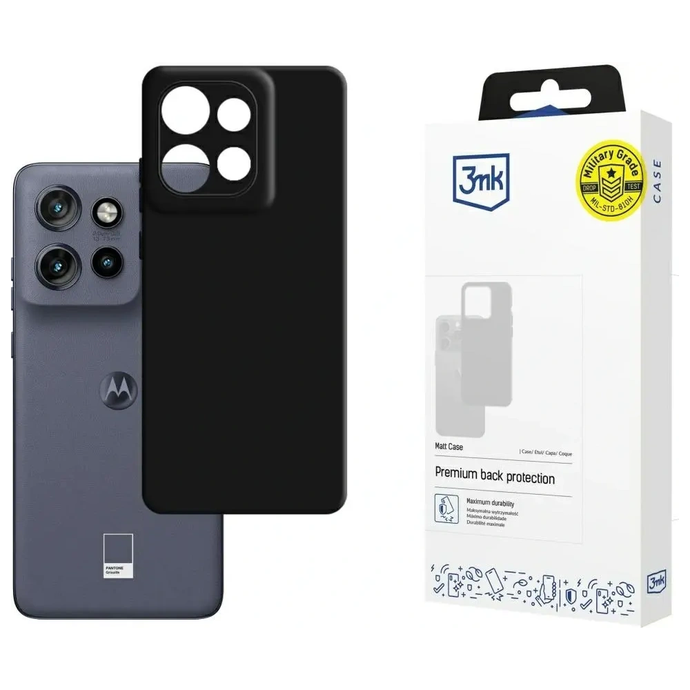 Wholesale 3MK Matt Case Motorola Edge 50 Neo black - 3MK16720 - {ean13} - Hurt