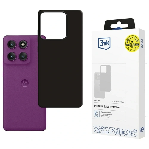 Etui 3MK Matt Case do Motorola Edge 60 Pro czarny