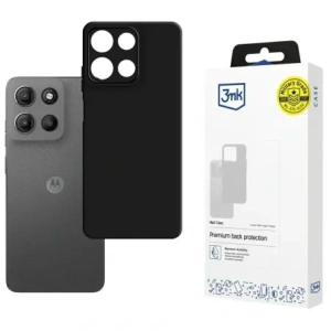 Hurtownia GSM - Etui 3MK Matt Case do Motorola Moto G15 / G15 Power czarny - 3MK16722 - {ean13} - Hurt