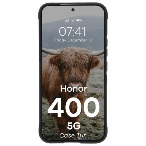 Pancerne etui Bizon Case Tur do Honor 400 5G czarne