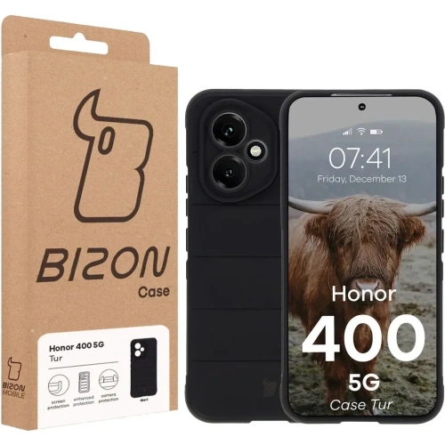 Pancerne etui Bizon Case Tur do Honor 400 5G czarne