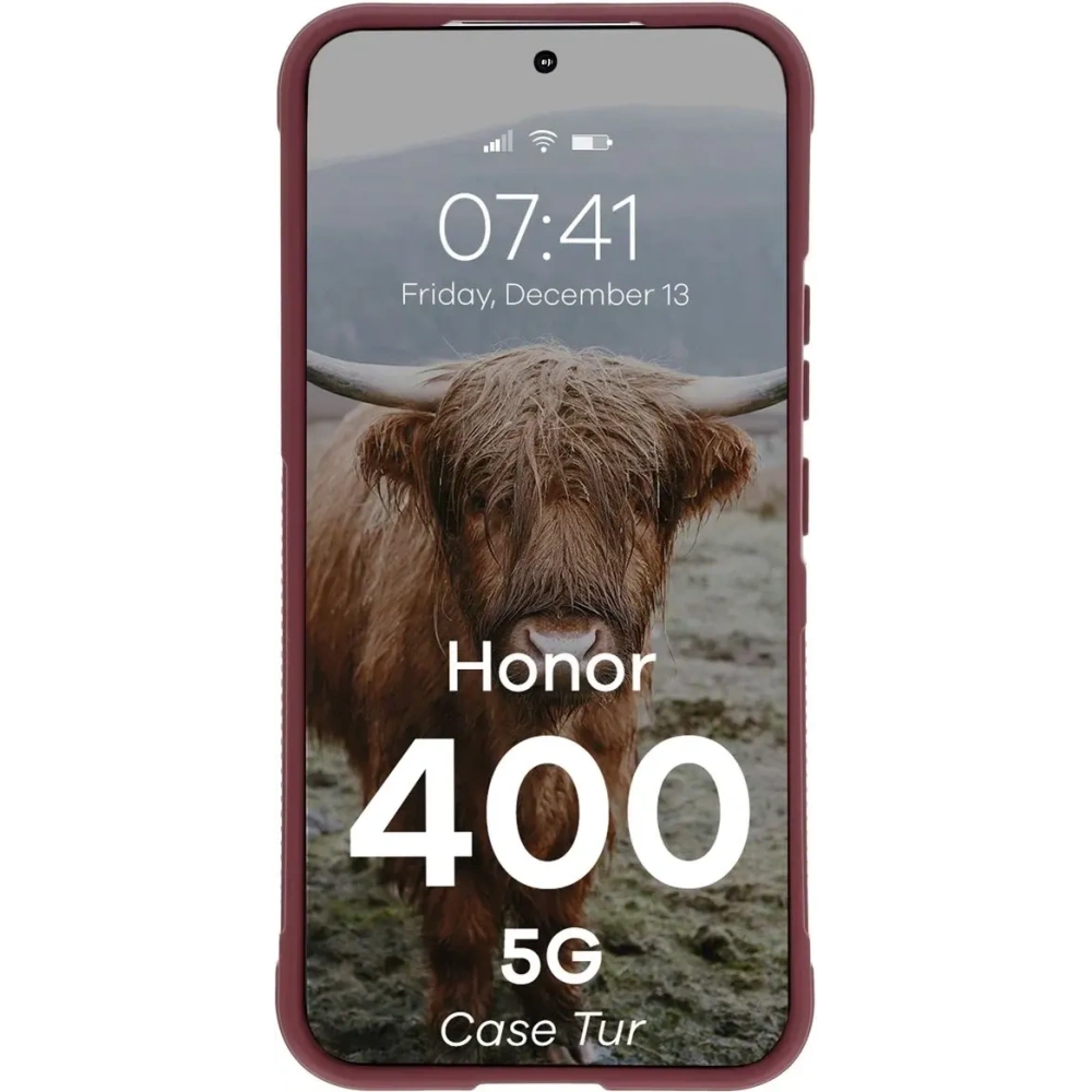 Hurtownia GSM - Bizon Case Tur Honor 400 5G bordó - BIZ9719 - {ean13} - Hurt