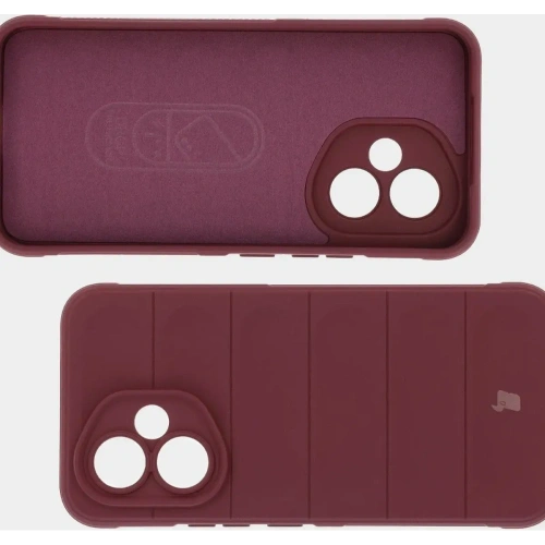 Pancerne etui Bizon Case Tur do Honor 400 5G burgundowe