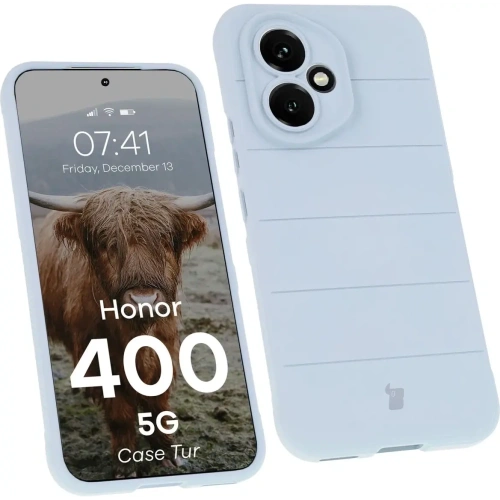 Pancerne etui Bizon Case Tur do Honor 400 5G jasnoniebieskie