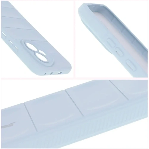 Pancerne etui Bizon Case Tur do Honor 400 5G jasnoniebieskie