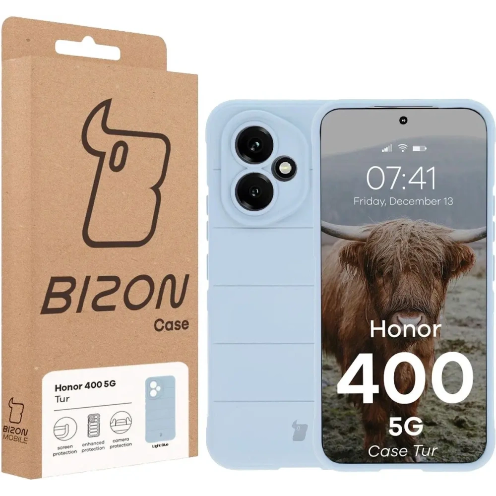 Hurtownia GSM - Pancerne etui Bizon Case Tur do Honor 400 5G jasnoniebieskie - BIZ9720 - {ean13} - Hurt