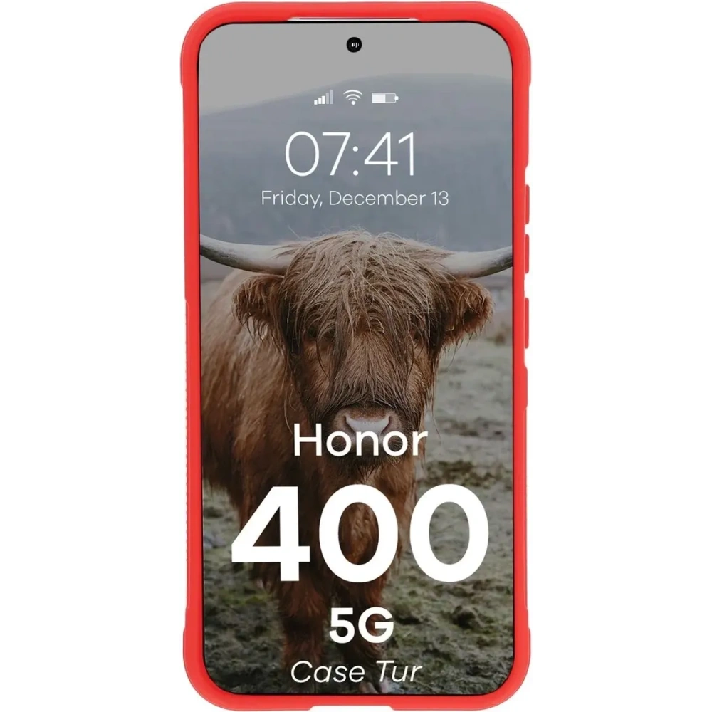 Hurtownia GSM - Pancerne etui Bizon Case Tur do Honor 400 5G czerwone - BIZ9722 - {ean13} - Hurt