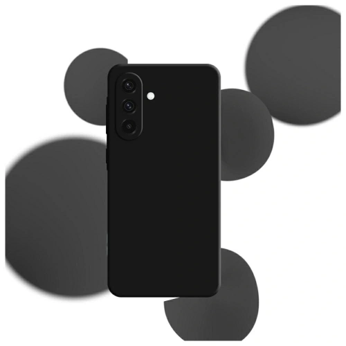 Etui 3MK Silicone Case do Samsung Galaxy A36 czarny