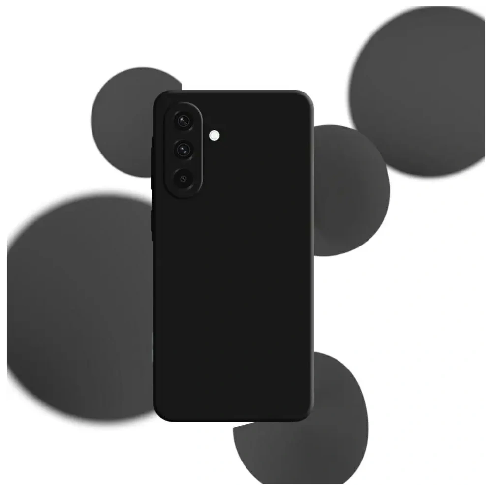 3MK silikonový obal Samsung Galaxy A36 černý